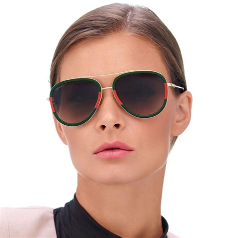 green red gucci sunglasses|gucci gg0062s sunglasses.